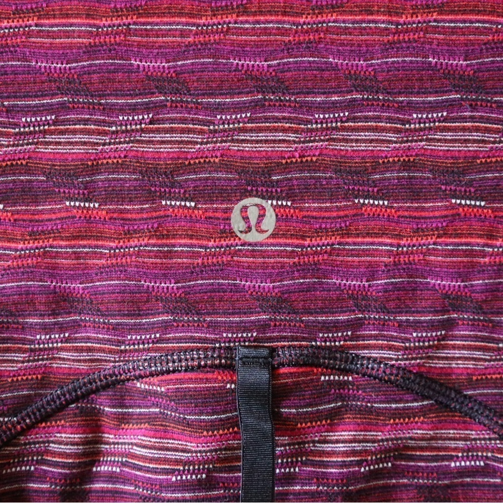Lululemon Define Jacket in Space Dye Twist Regal Plum Alarming Womens Size 6 - Picture 10 of 11